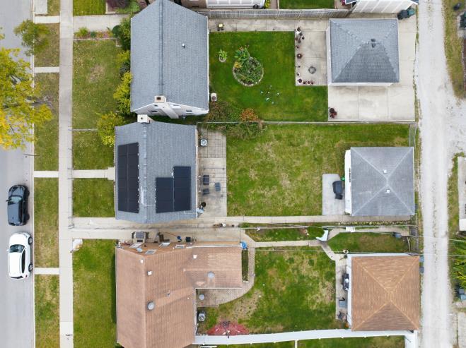 4240 Custer Avenue Brookfield, IL 60513 - Photo 26 of 28 aerial view of a house with a yard