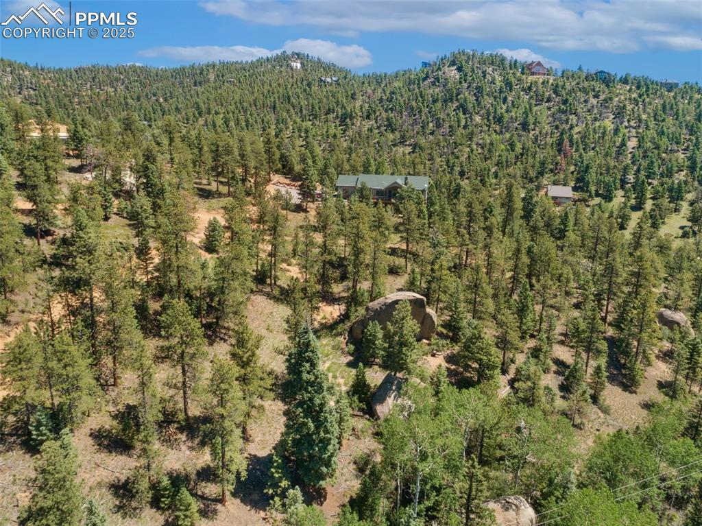 6050 Coffee Pot Road Manitou Springs, CO 80829 - Photo 17 of 34 a view of a green field with a mountain in the background