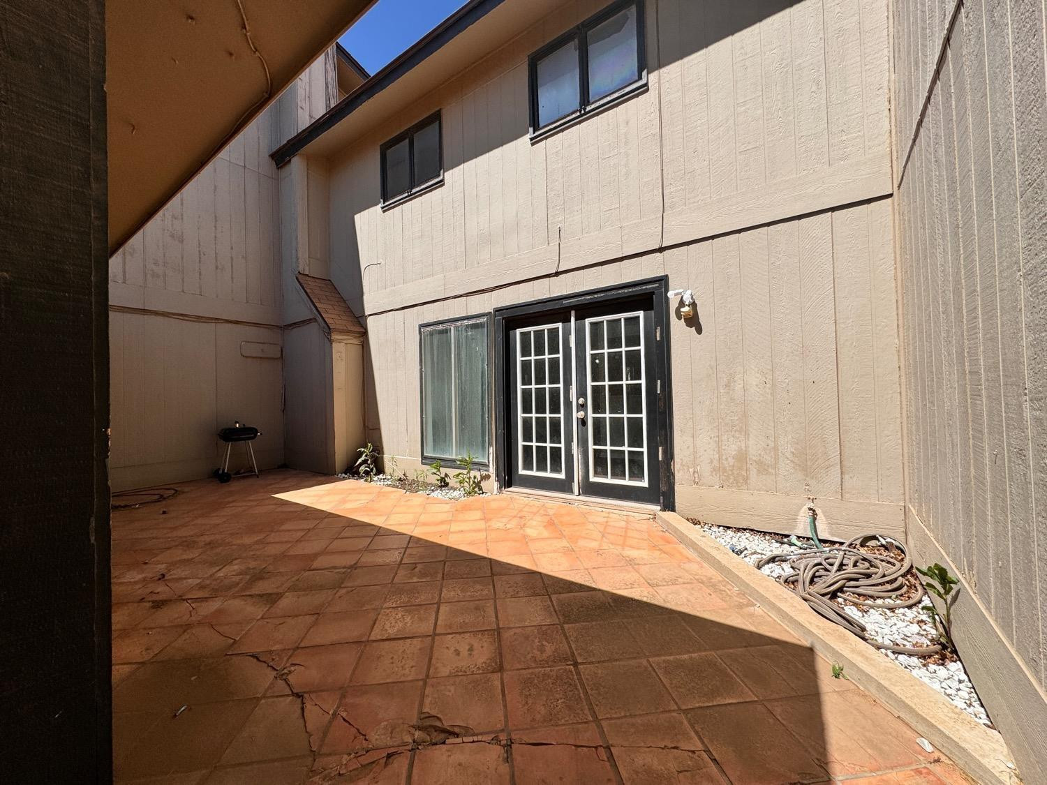 5763 38th Street Lubbock, TX 79407 - Photo 16 of 16 a view of a backyard of a house