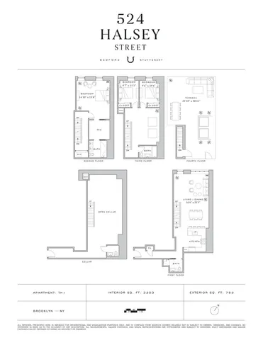 $2,800,000 | 524 Halsey Street, Unit TH1 | Bedford-Stuyvesant