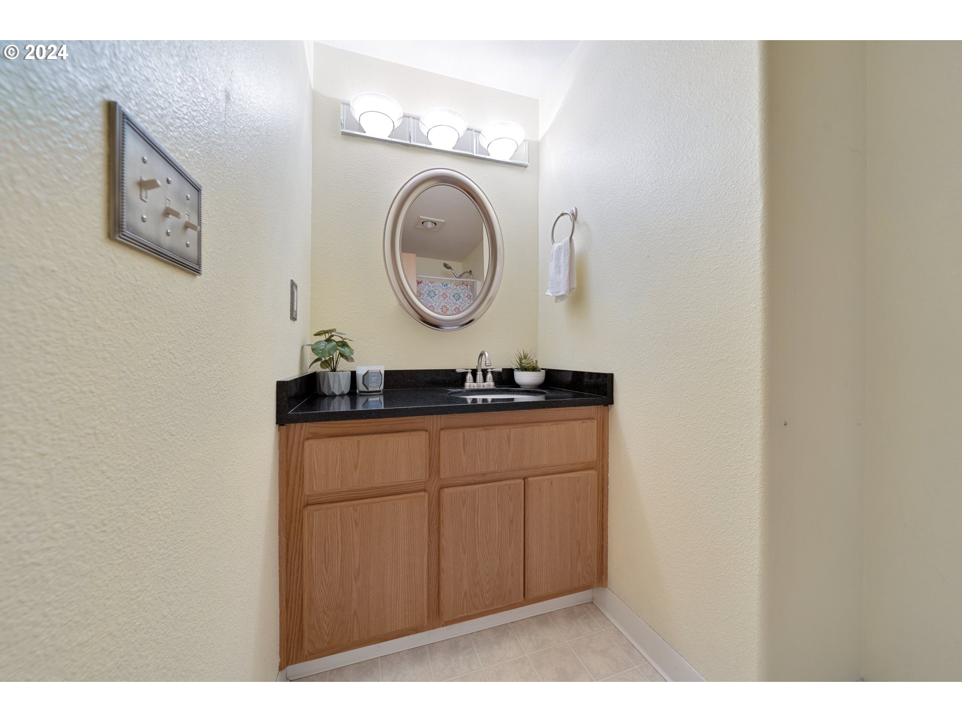13509 Northeast 77th Street Vancouver, WA 98682 - Photo 18 of 29 a bathroom with a sink and a mirror
