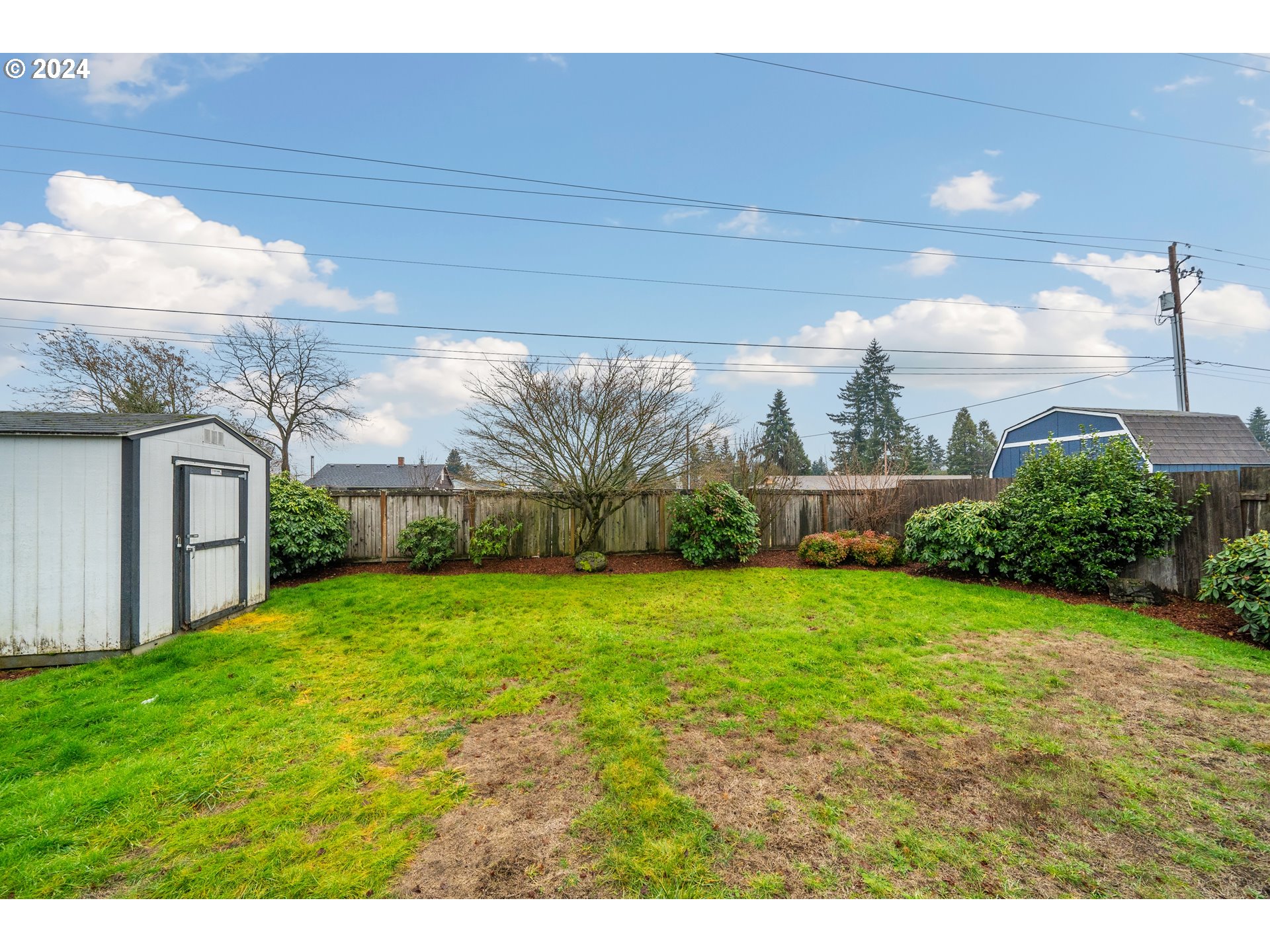 13509 Northeast 77th Street Vancouver, WA 98682 - Photo 29 of 29 a view of a big yard with potted plants and large tree