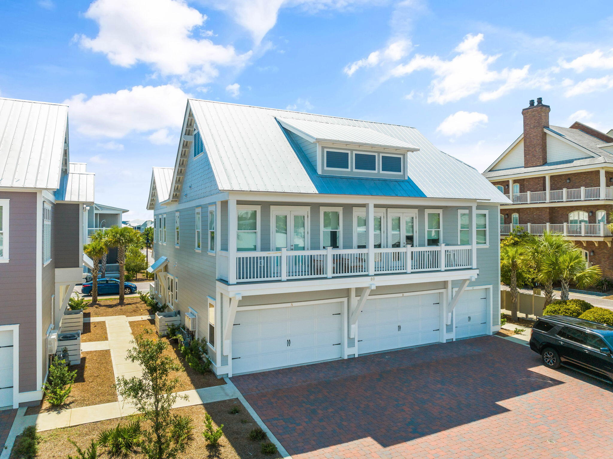 80 Wharf Ln Inlet Beach, Unit B Inlet Beach, FL 32461 - Photo 4 of 43 a view of a house with a porch