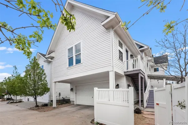 a view of a house with a street