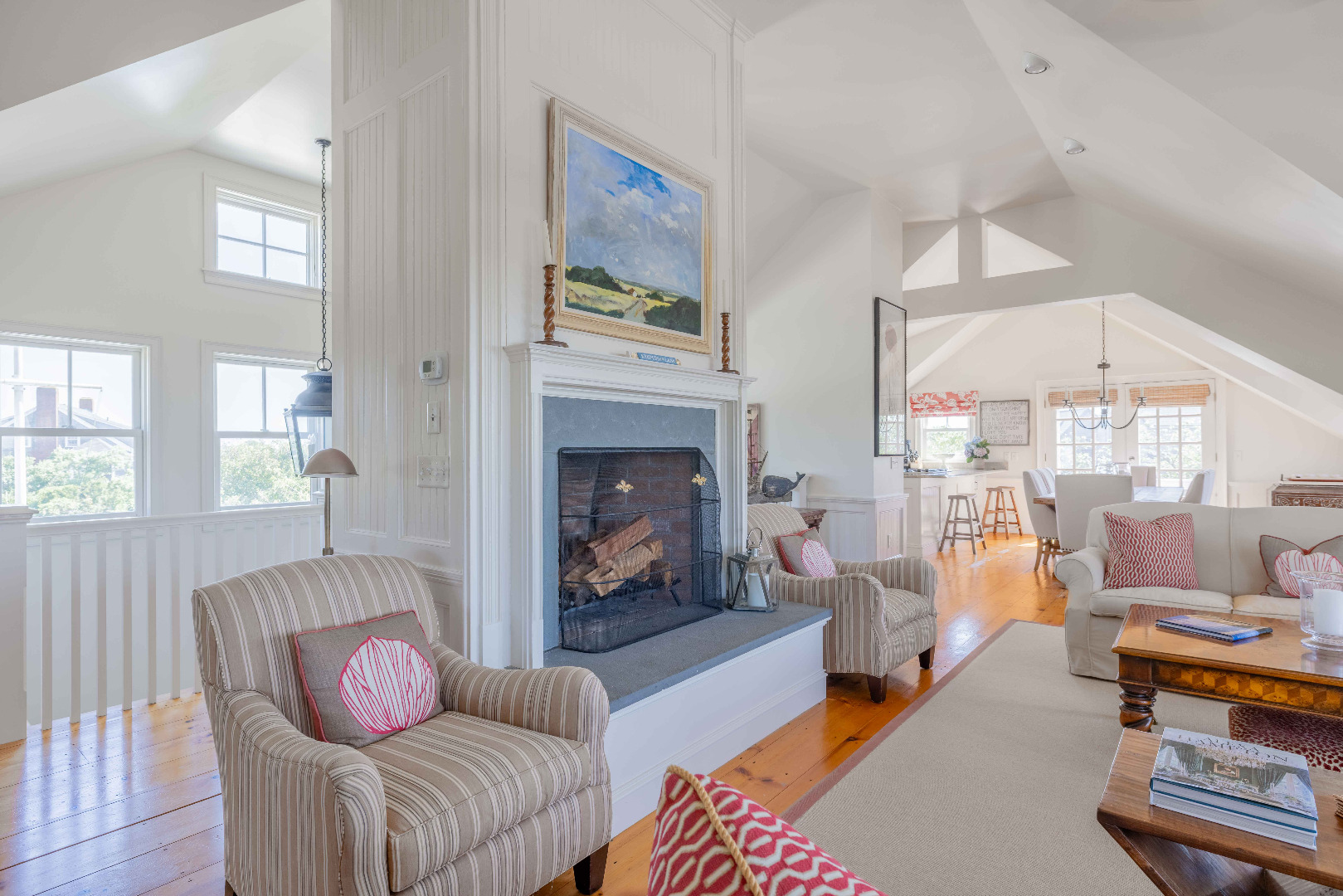 110 Baxter Road Nantucket, MA 02554 - Photo 14 of 46 Main House Living Room Second Floor