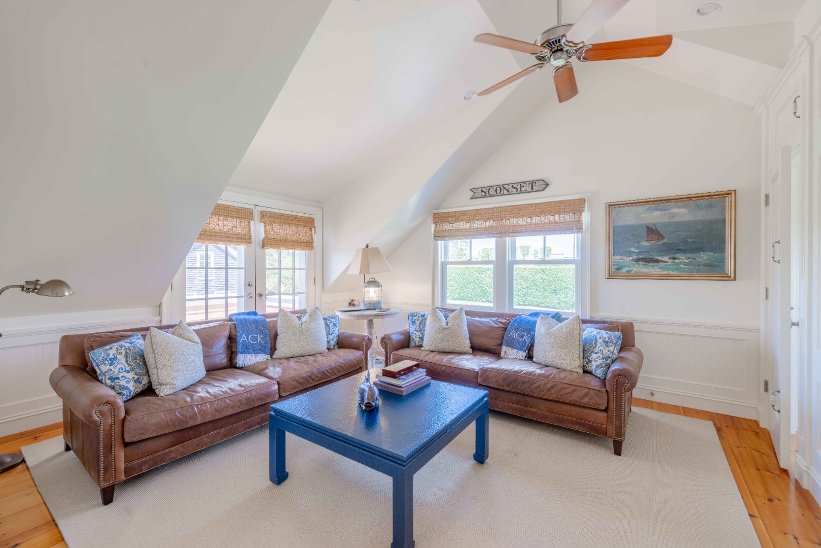 110 Baxter Road Nantucket, MA 02554 - Photo 19 of 46 Main House Second Floor Family Room