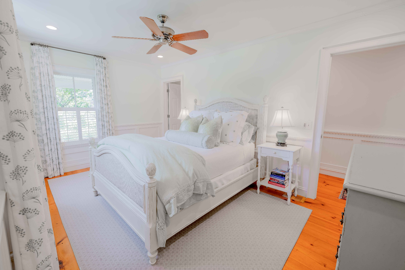 110 Baxter Road Nantucket, MA 02554 - Photo 24 of 46 Main House First Floor Bedroom with Bathroom