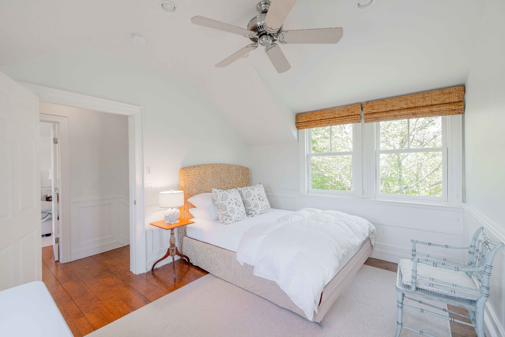 110 Baxter Road Nantucket, MA 02554 - Photo 46 of 46 Guest House Second Floor Bedroom with Private Bath