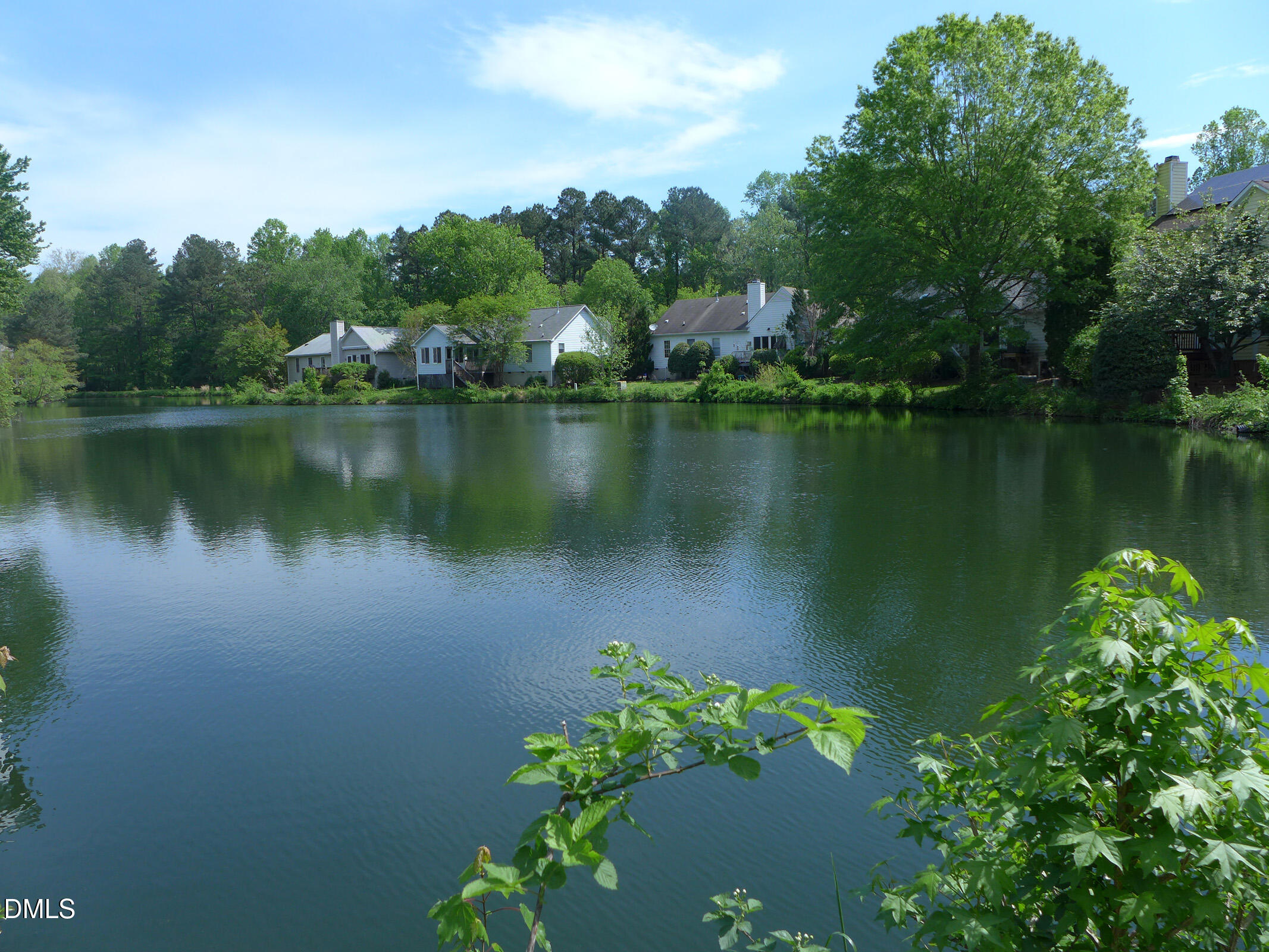 120 Weatherhill Point Carrboro, NC 27510 - Photo 22 of 25 a view of a lake with a large trees