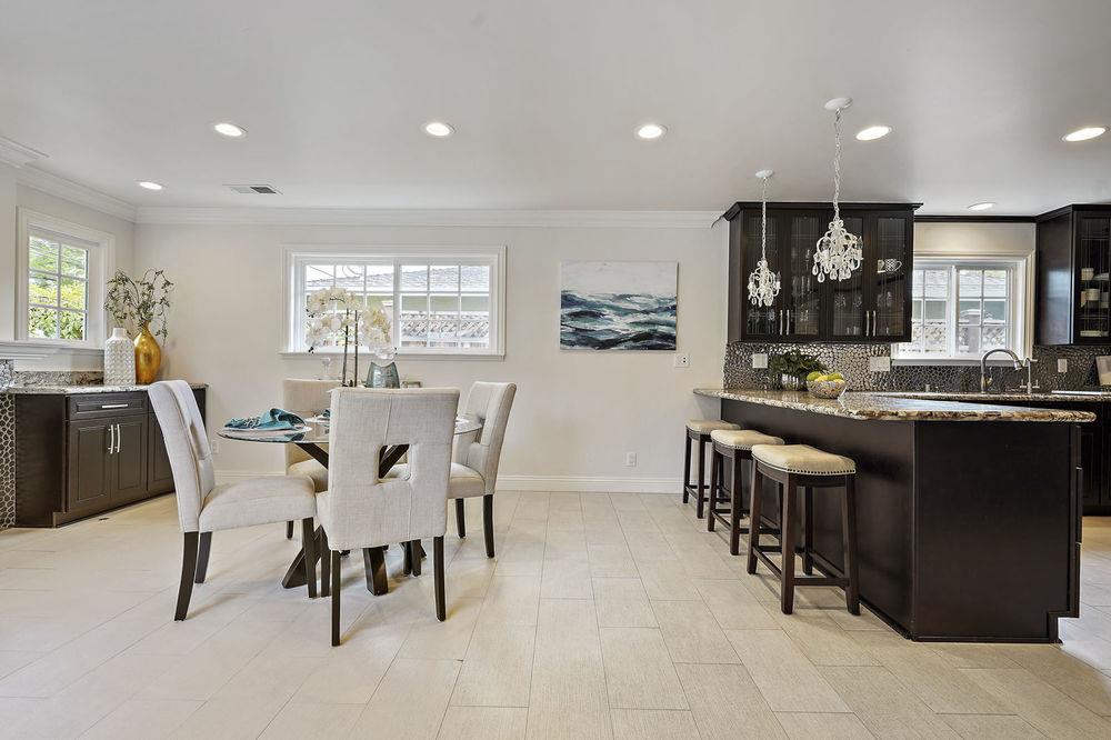 222 Thomas Drive Los Gatos, CA 95032 - Photo 26 of 28 a view of a dining room with furniture