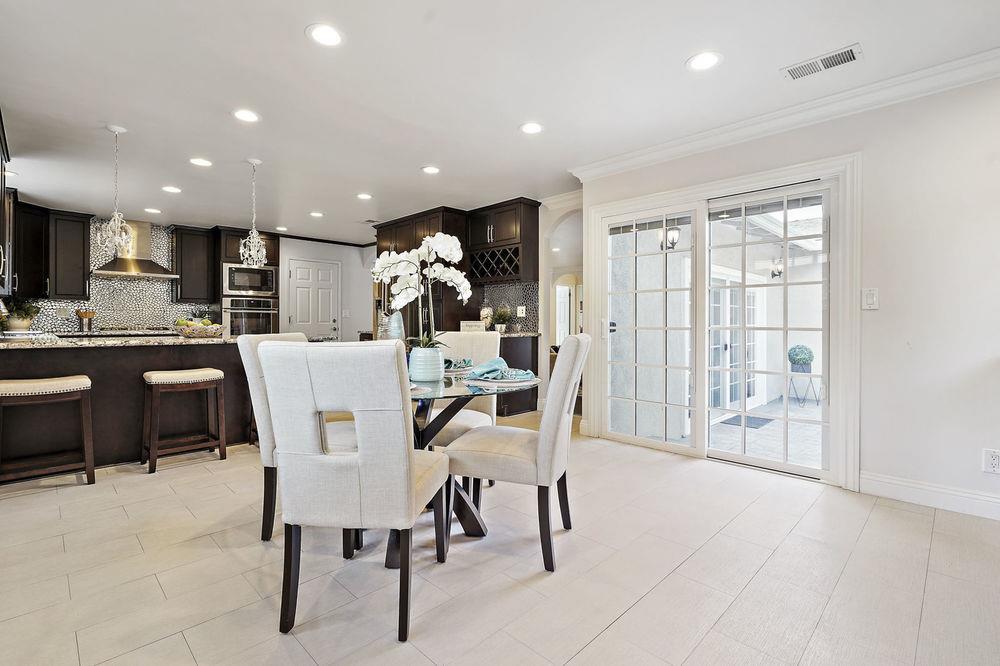 222 Thomas Drive Los Gatos, CA 95032 - Photo 4 of 28 a view of a dining room with furniture