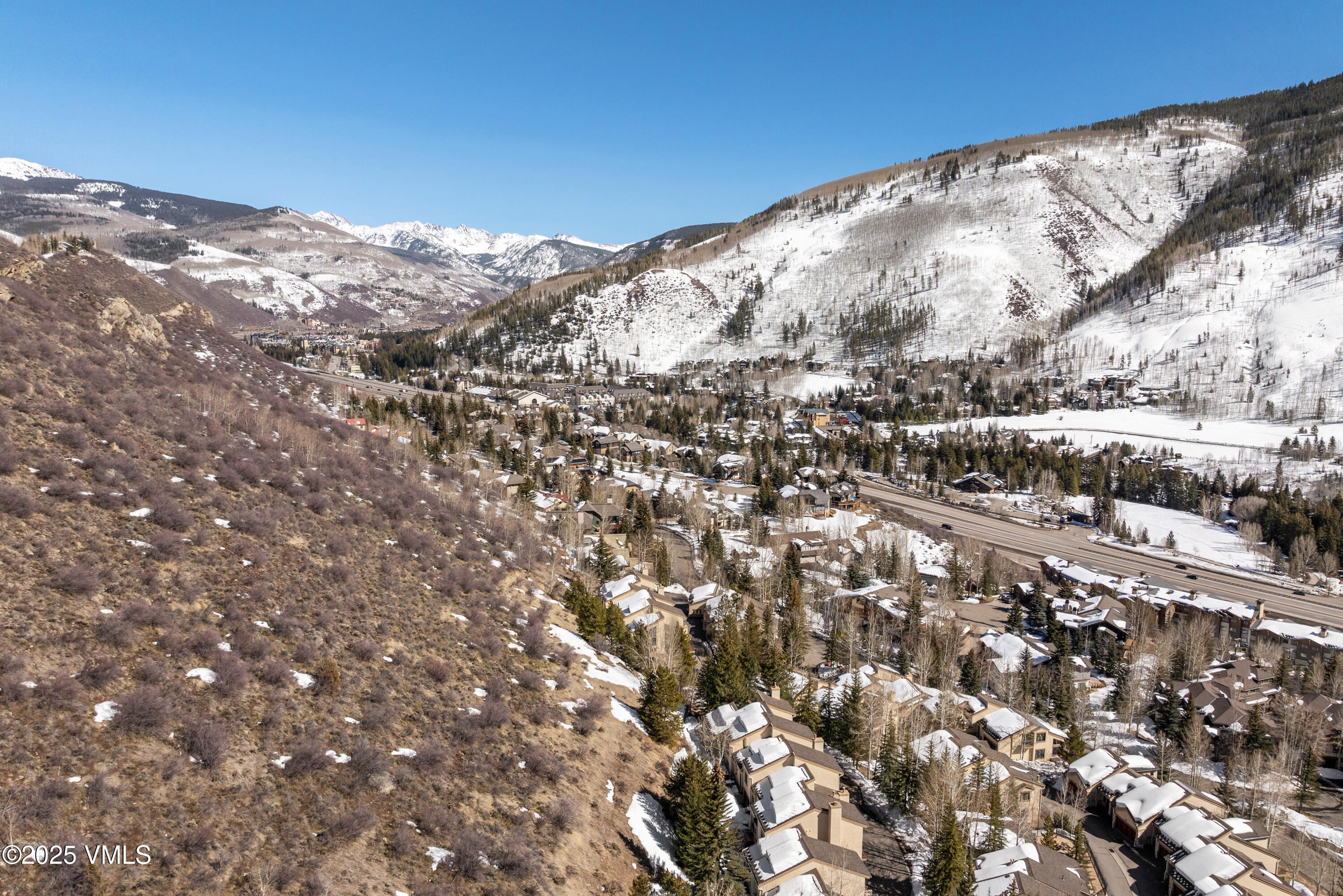 1881 Lions Ridge Loop, Unit 2 Vail, CO 81657 - Photo 39 of 41 a view of mountain view with lots of trees