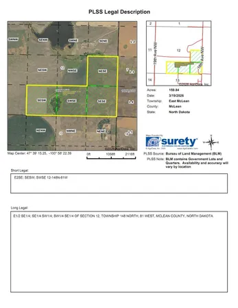 $1 | 1587 18th Avenue Northwest, Turtle Lake, ND 58575