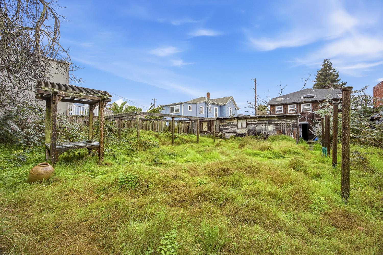 2013 Ninth Street Berkeley, CA 94710 - Photo 35 of 38 a view of a garden with a building in the background