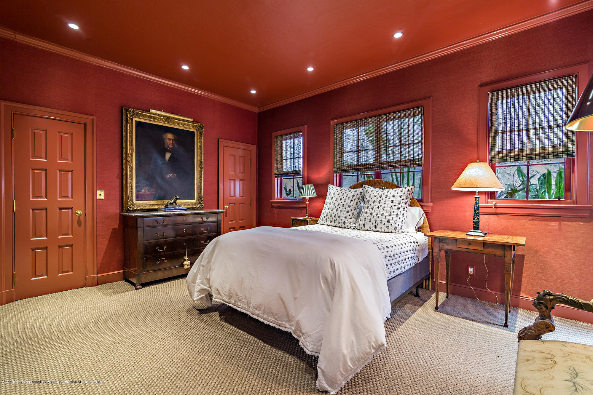 9 Golfview Road Palm Beach, FL 33480 - Photo 20 of 57 a spacious bedroom with a large bed and dresser