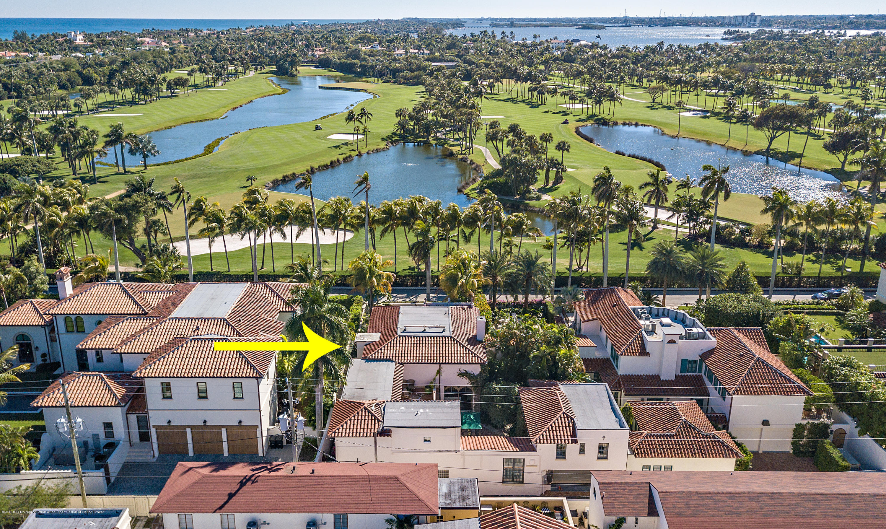 9 Golfview Road Palm Beach, FL 33480 - Photo 7 of 57 an aerial view of a city with lots of residential buildings
