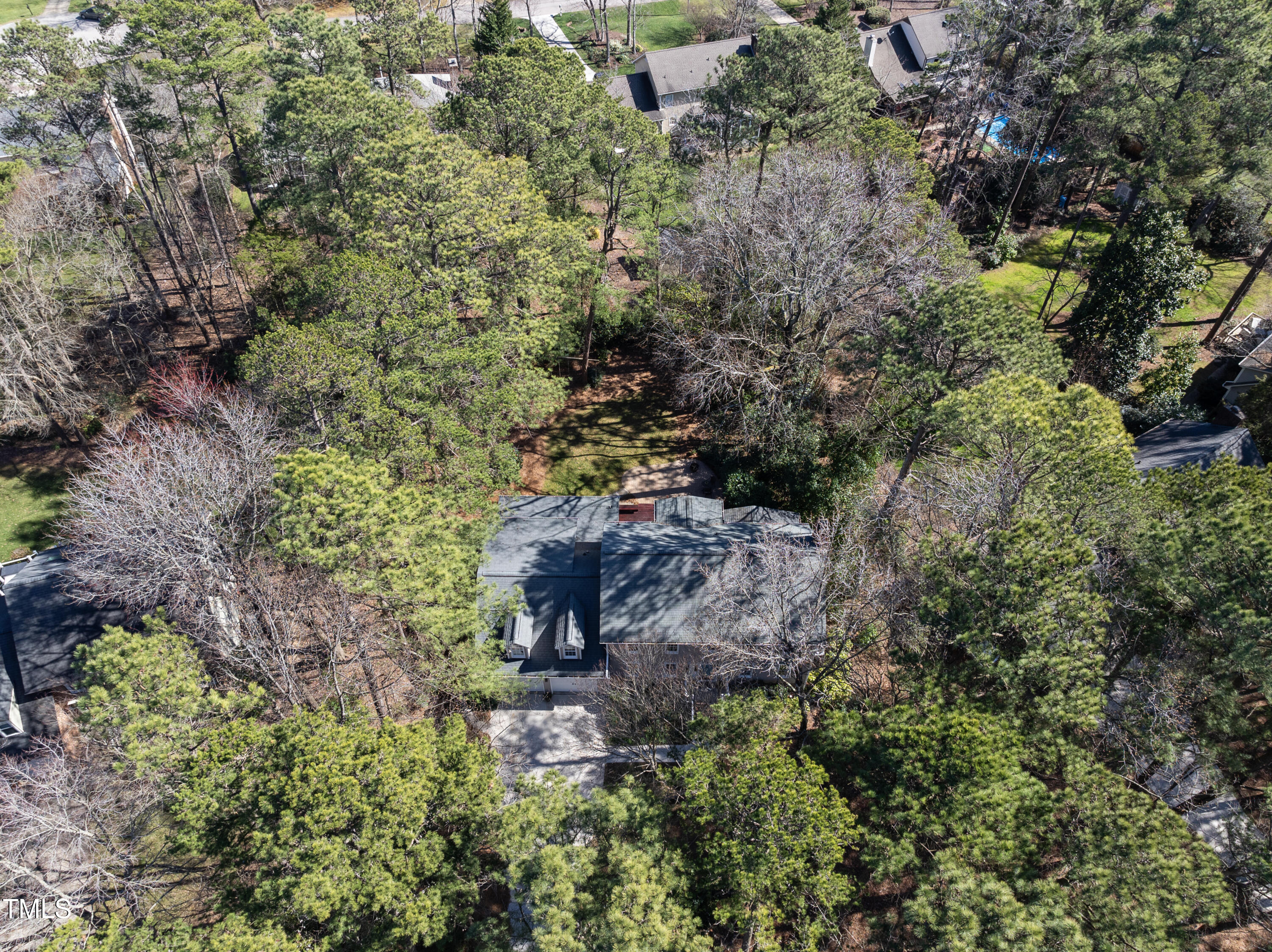 8616 Seagate Drive Raleigh, NC 27615 - Photo 55 of 56 Aerial View