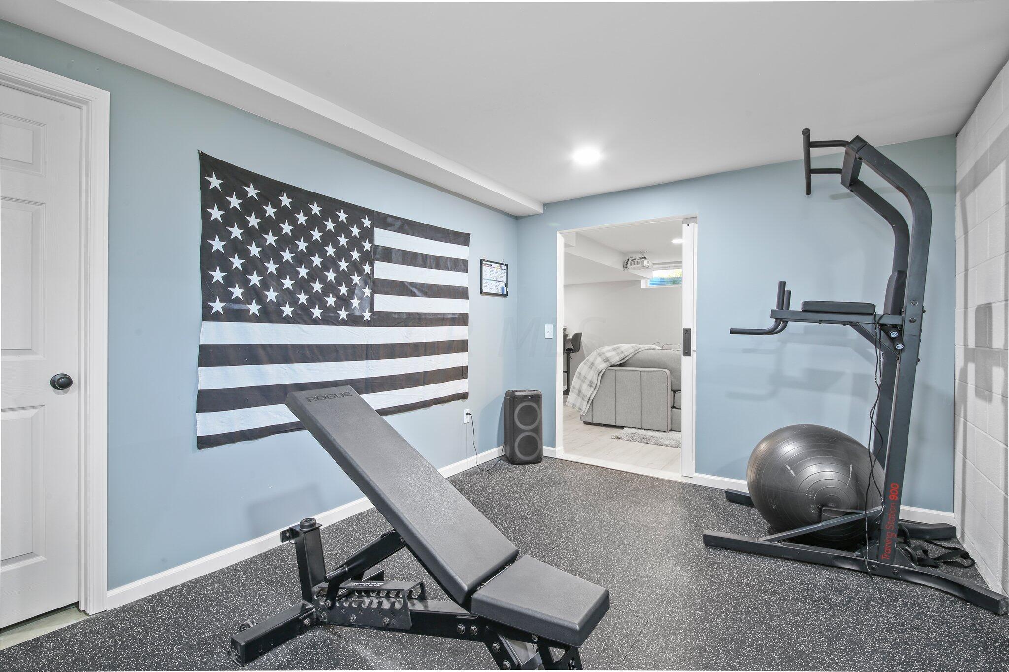5733 Aderholt Road Dublin, OH 43016 - Photo 56 of 78 Basement Gym