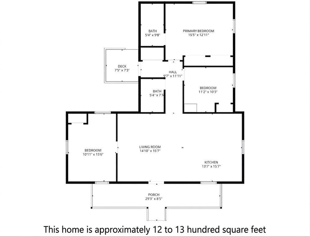 115 Hunter Street Anderson, SC 29625 - Photo 21 of 21 Explore this detailed floor plan showcasing the home's thoughtful layout and flow.