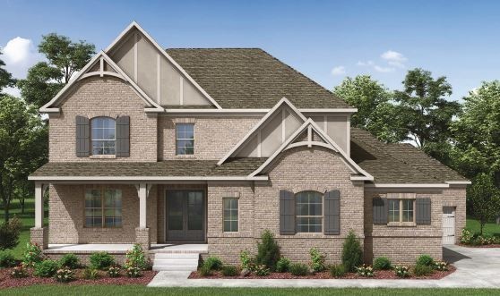 3206 Hunziker Lane Fairview, TN 37062 - Photo 60 of 75 a view of a brick house with large windows
