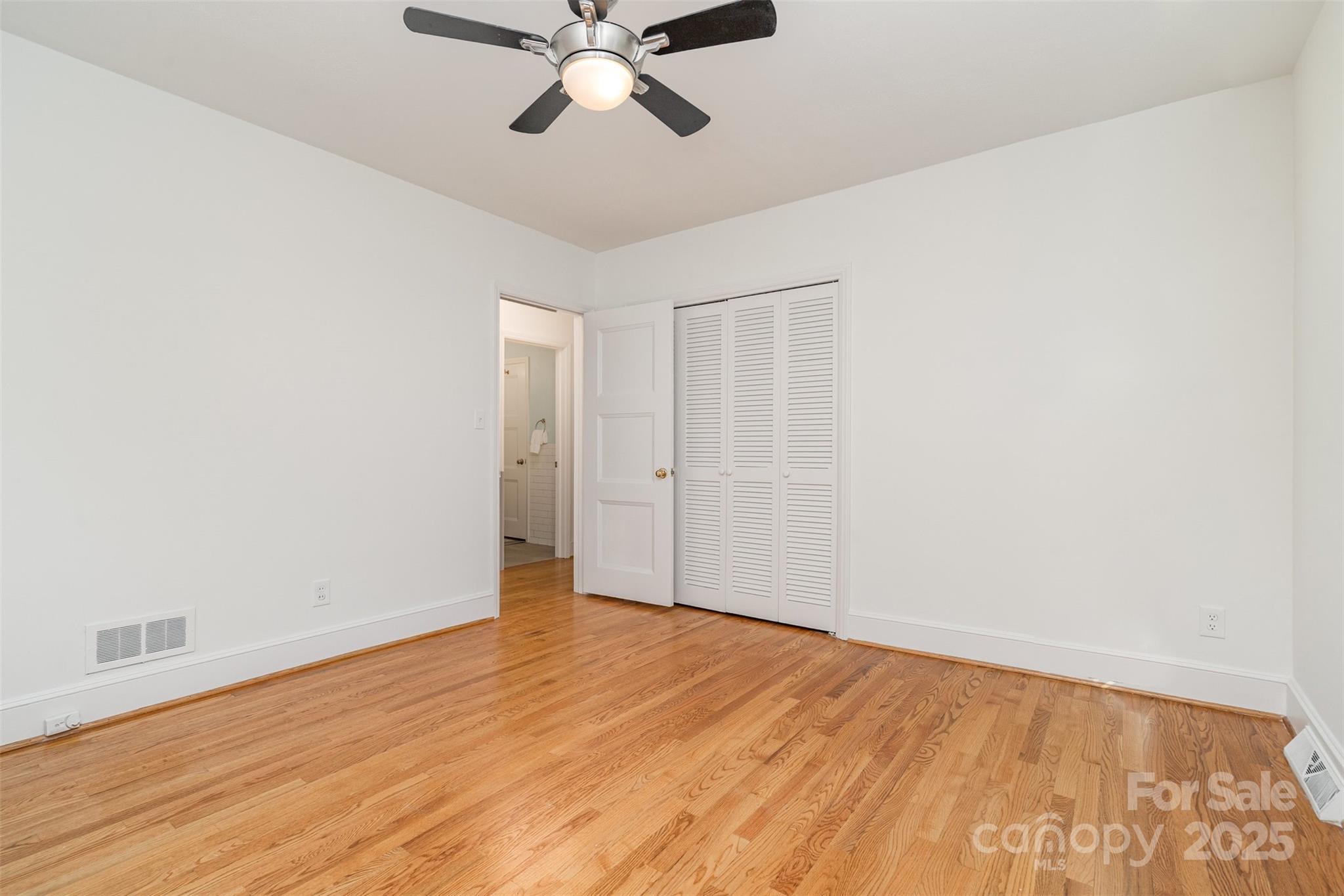 5411 Doncaster Drive Charlotte, NC 28211 - Photo 23 of 40 wooden floor in an empty room