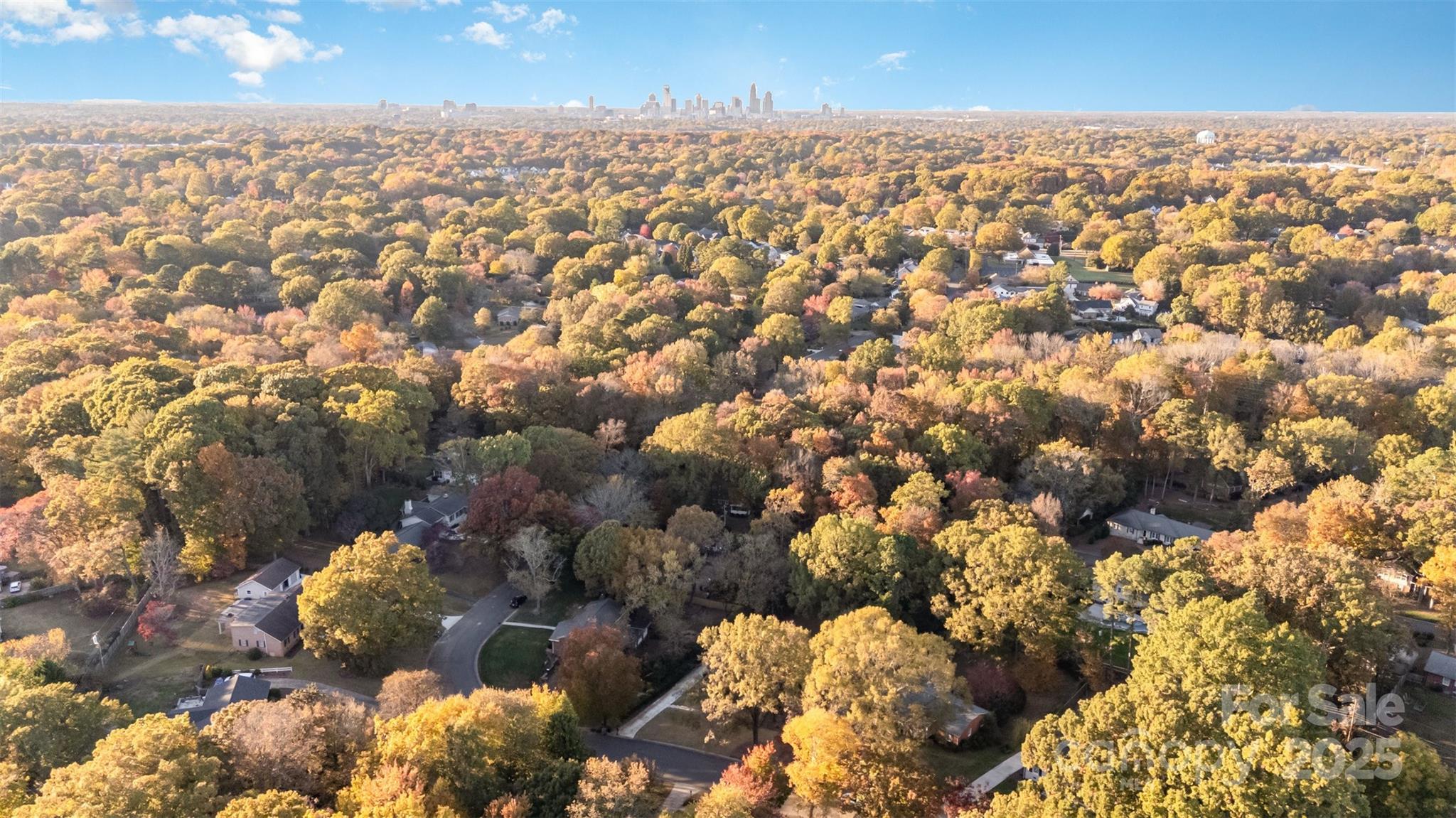 5411 Doncaster Drive Charlotte, NC 28211 - Photo 40 of 40 an aerial view of a city