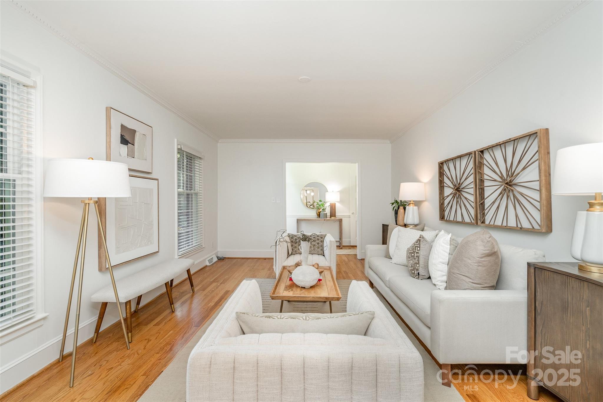5411 Doncaster Drive Charlotte, NC 28211 - Photo 5 of 40 a living room with furniture and a table