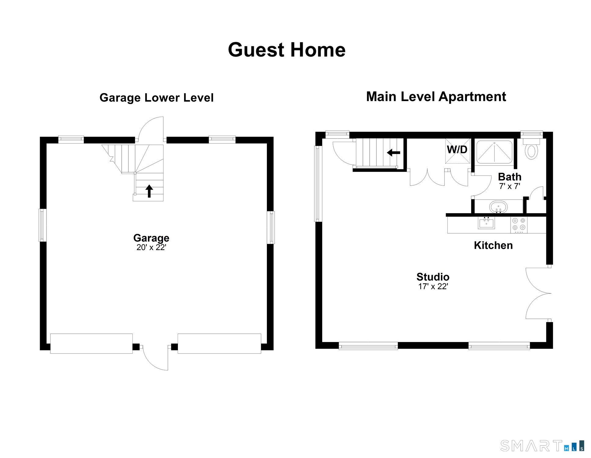1149 Fairfield Beach Road Fairfield, CT 06824 - Photo 44 of 44 Guest Home Floor Plan