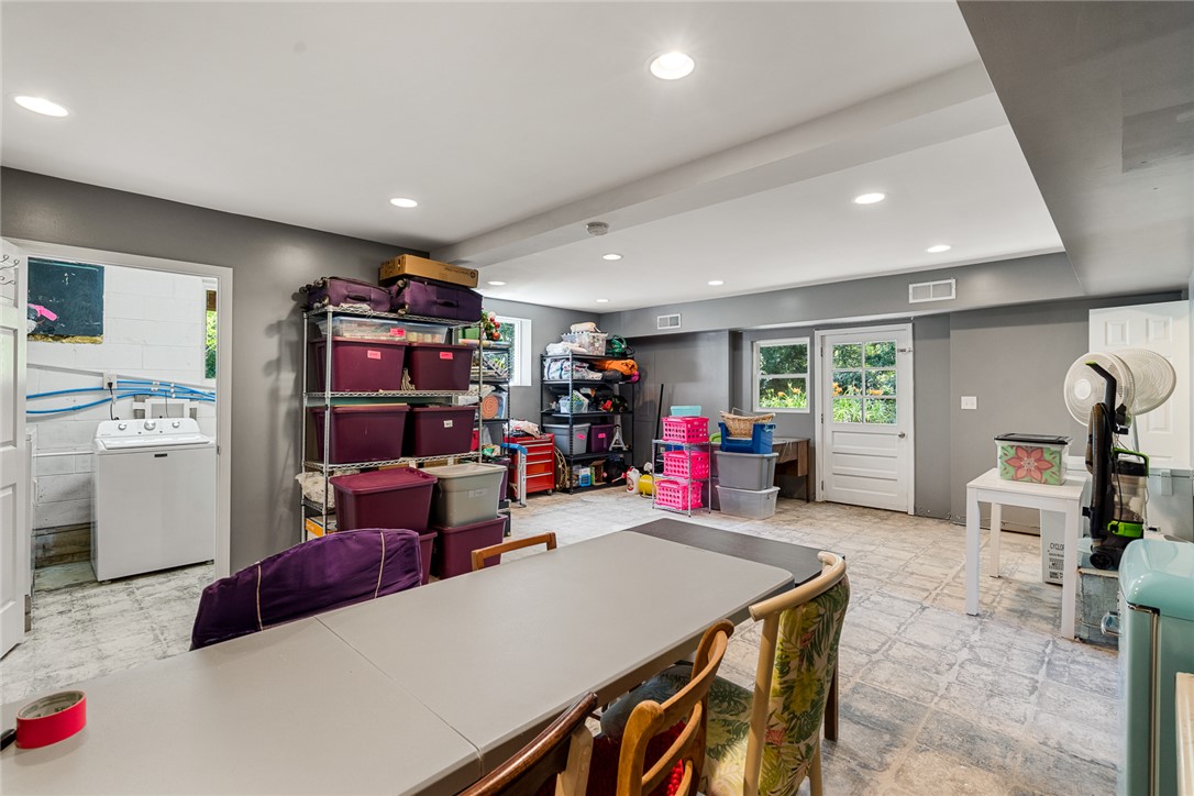 512 East Fredericks Street Anderson, SC 29621 - Photo 23 of 31 A well-lit, spacious lower level offers ample storage and direct outdoor access.