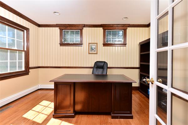 108 Deerfield Lane Hanover, MA 02339 - Photo 16 of 28 a view of a workspace with furniture and window