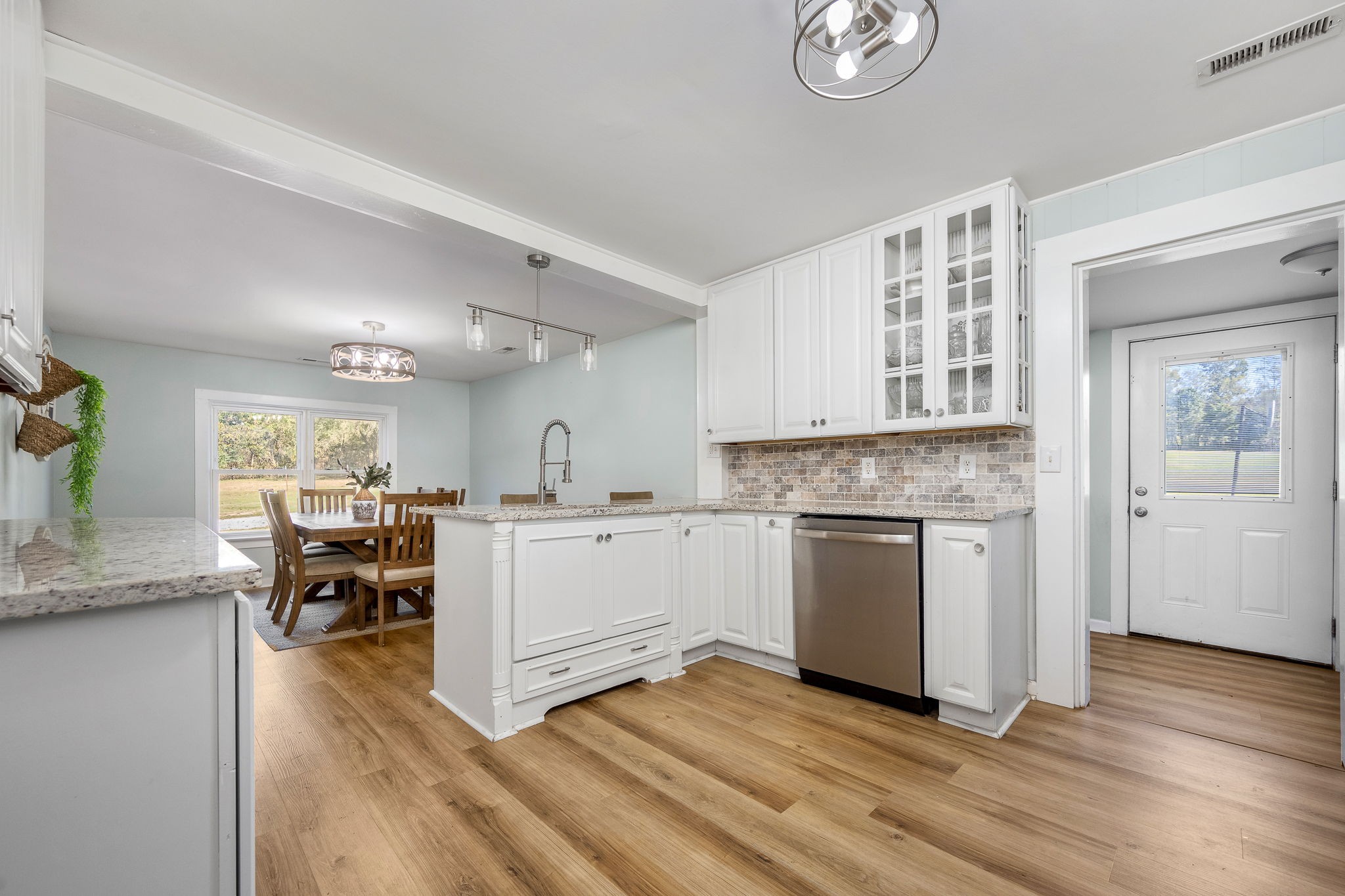 2180 Polly Adams Road Petersburg, TN 37144 - Photo 24 of 57 a kitchen with a sink cabinets and window