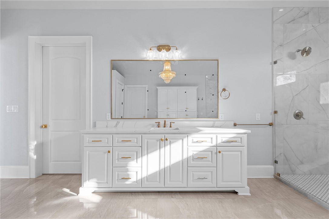 129 Iris Street Lorena, TX 76655 - Photo 41 of 56 a kitchen with cabinets and window