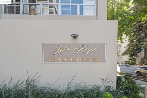 a view of a street sign