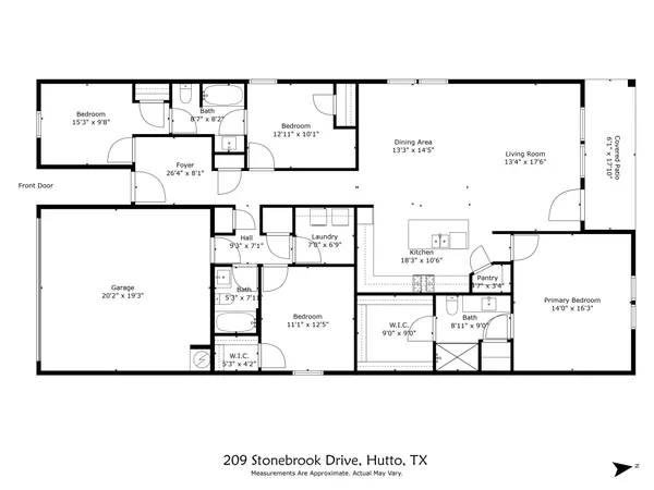 $2,099 | 209 Stonebrook Drive, Hutto, TX 78634