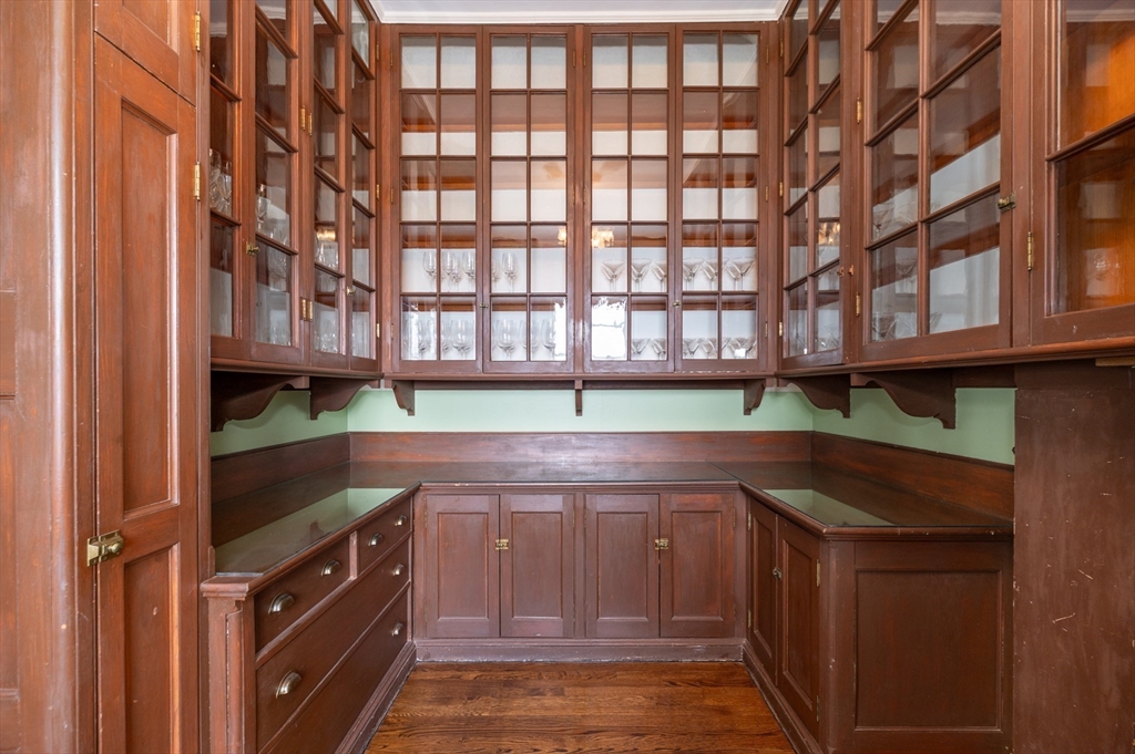 66 Ocean Street Nahant, MA 01908 - Photo 12 of 40 a kitchen with a cabinets and a stove