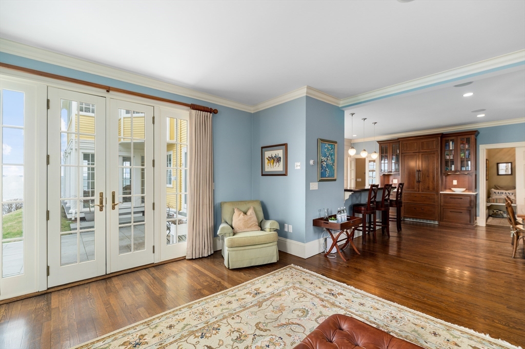 66 Ocean Street Nahant, MA 01908 - Photo 17 of 40 a living room with furniture and wooden floor