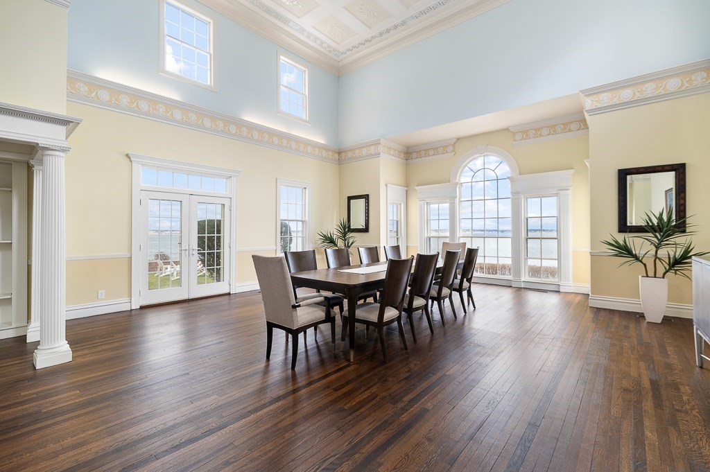 66 Ocean Street Nahant, MA 01908 - Photo 31 of 40 a view of a dining room with furniture and wooden floor