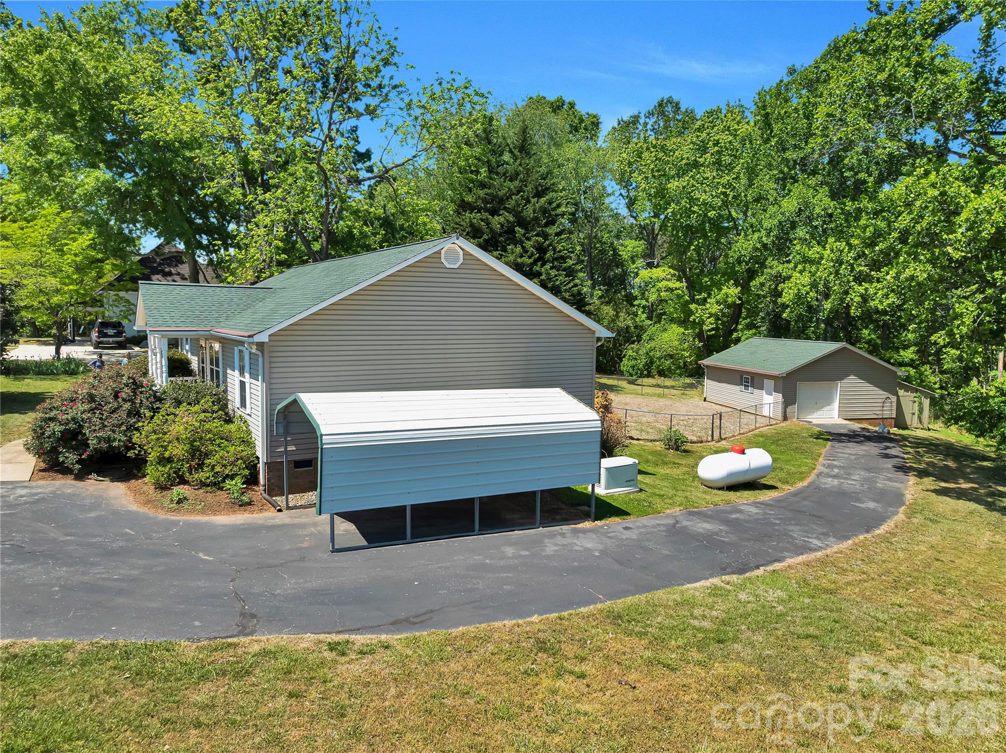 1249 Melvin Hill Road Campobello, SC 29322 - Photo 31 of 41 a front view of a house with yard
