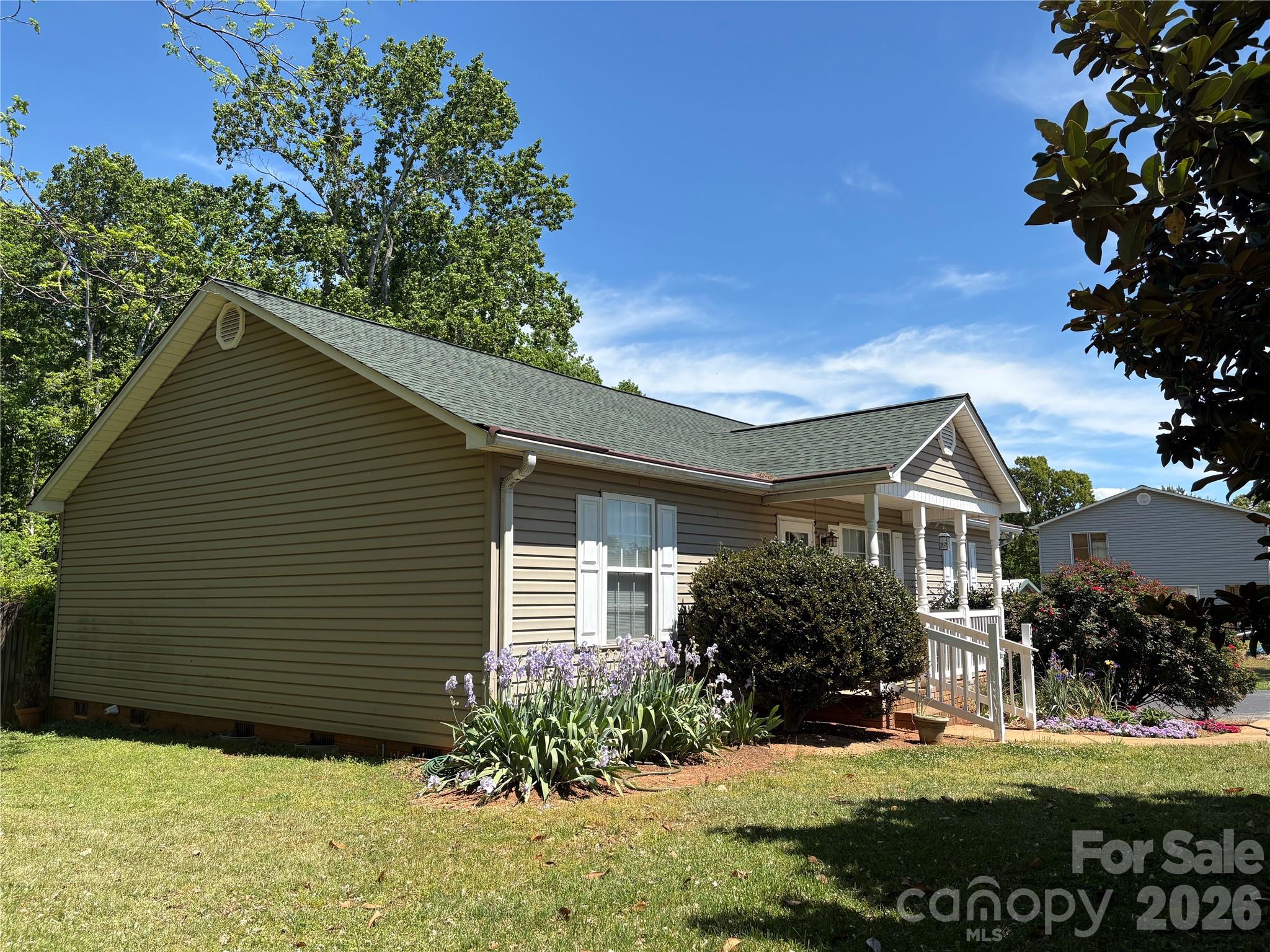 1249 Melvin Hill Road Campobello, SC 29322 - Photo 35 of 41 a view of house with yard