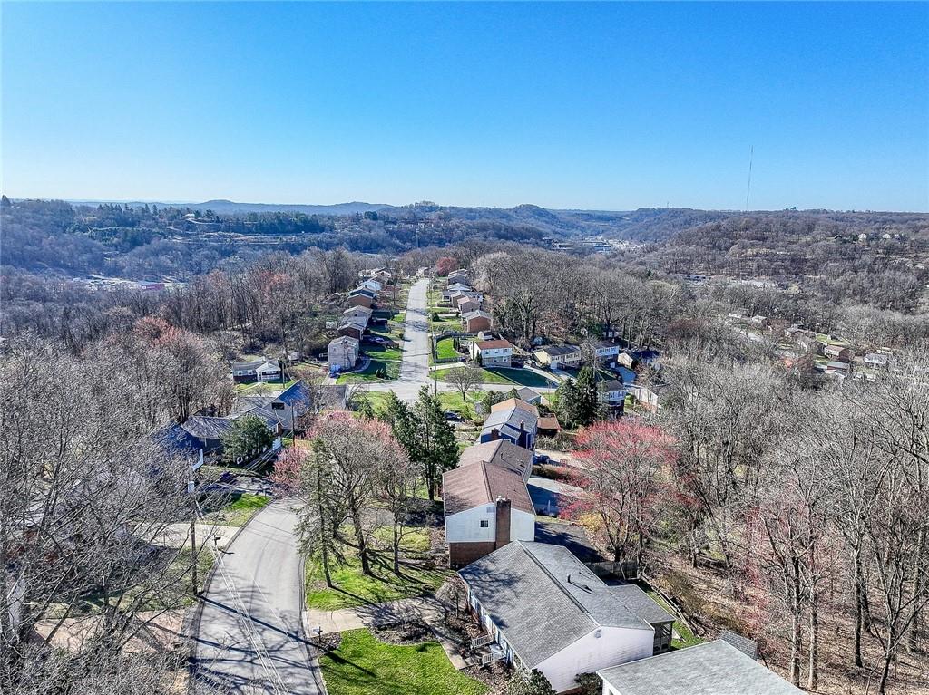 685 Blue Ridge Road Pittsburgh, PA 15239 - Photo 32 of 32 An aerial view of the neighborhood.