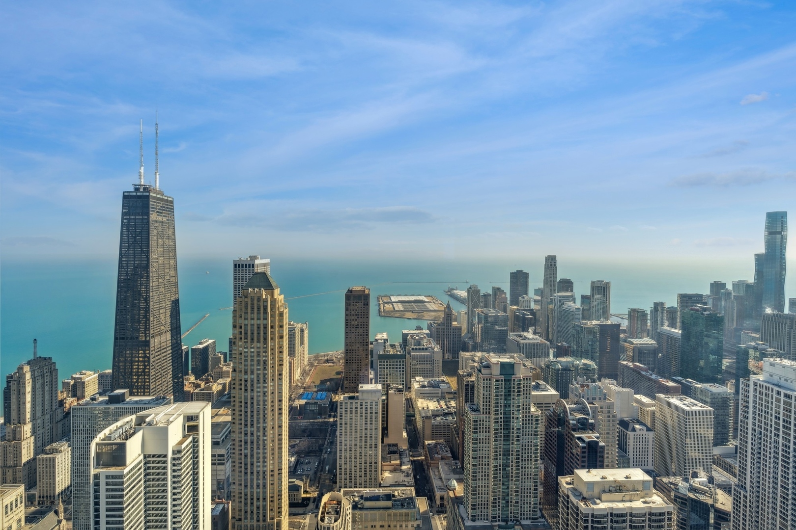 14 West Superior Street, Unit 7100 Chicago, IL 60654 - Photo 31 of 50 a city view with tall buildings
