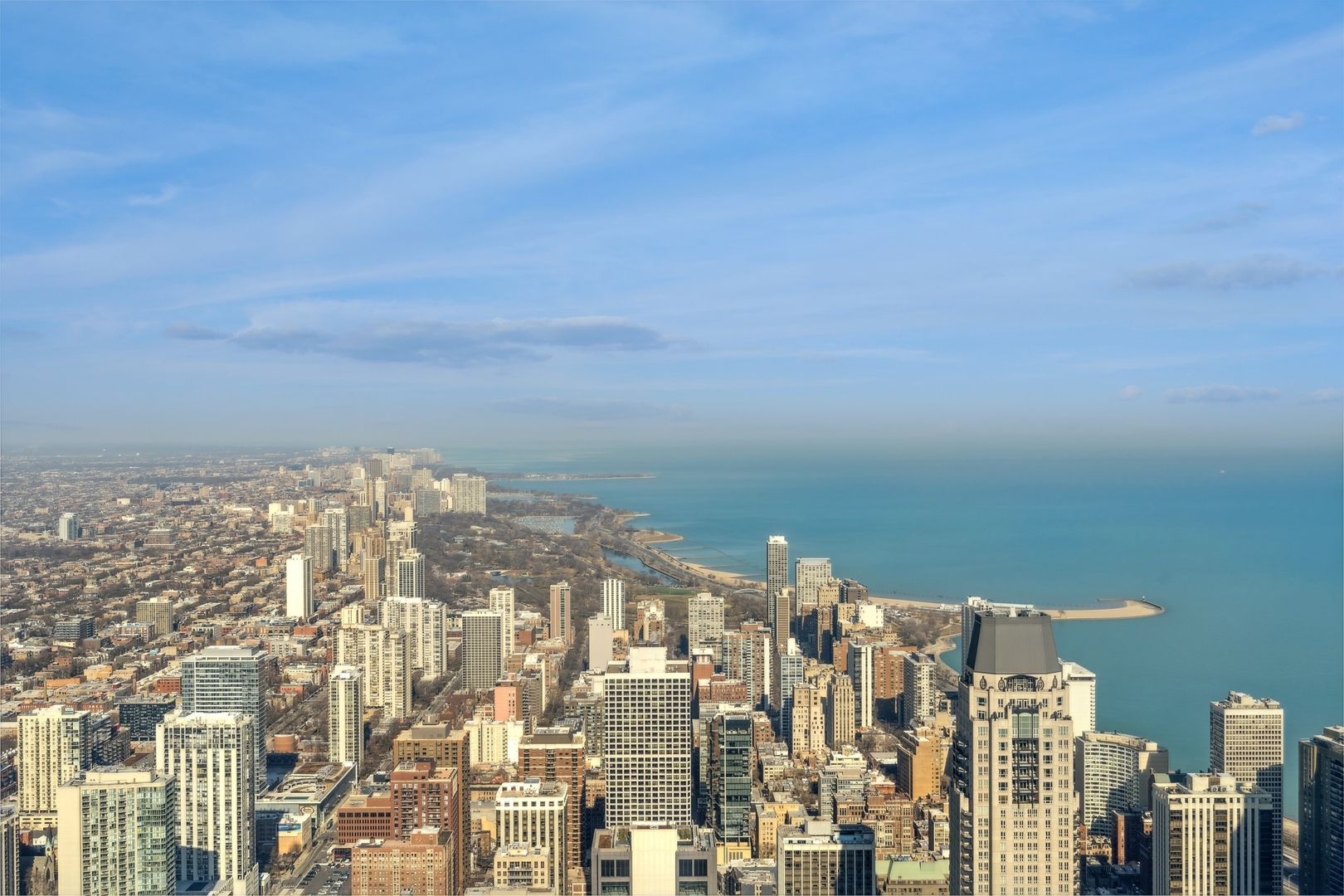 14 West Superior Street, Unit 7100 Chicago, IL 60654 - Photo 33 of 50 a view of a city with tall buildings