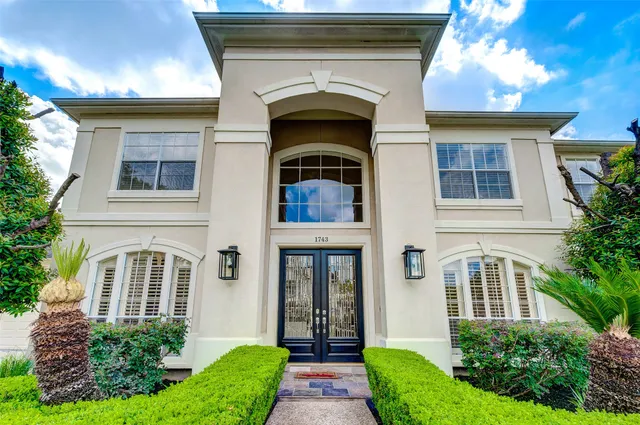 front view of a house