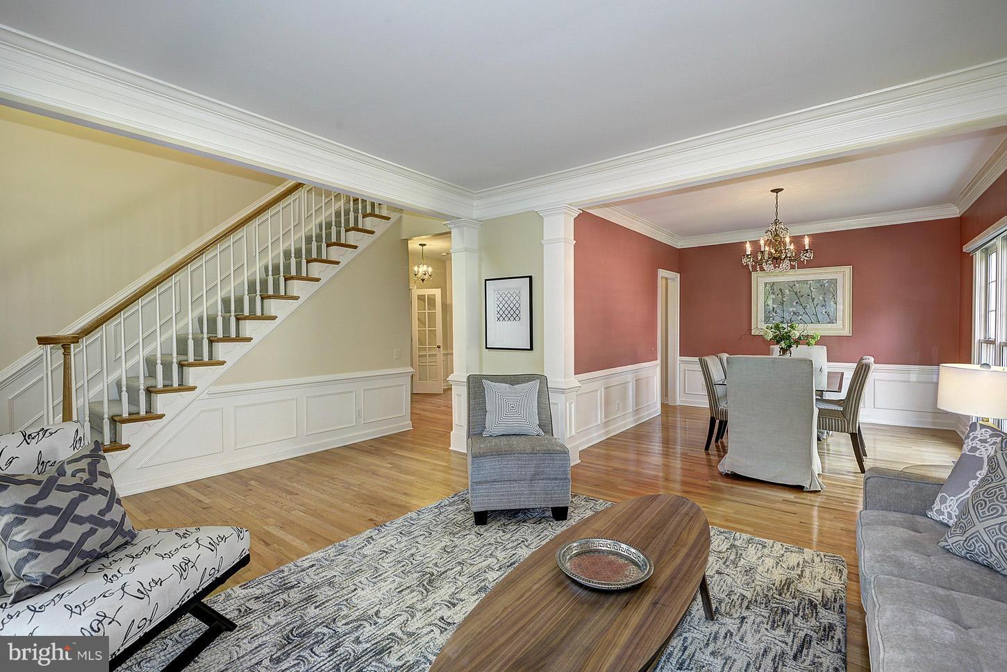 9730 Hidden Valley Road Vienna, VA 22181 - Photo 2 of 30 a living room with furniture and wooden floor