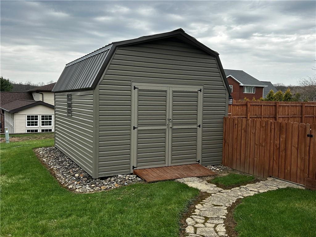 22 Dawn Drive Indiana, PA 15701 - Photo 25 of 27 a front view of a house with garden