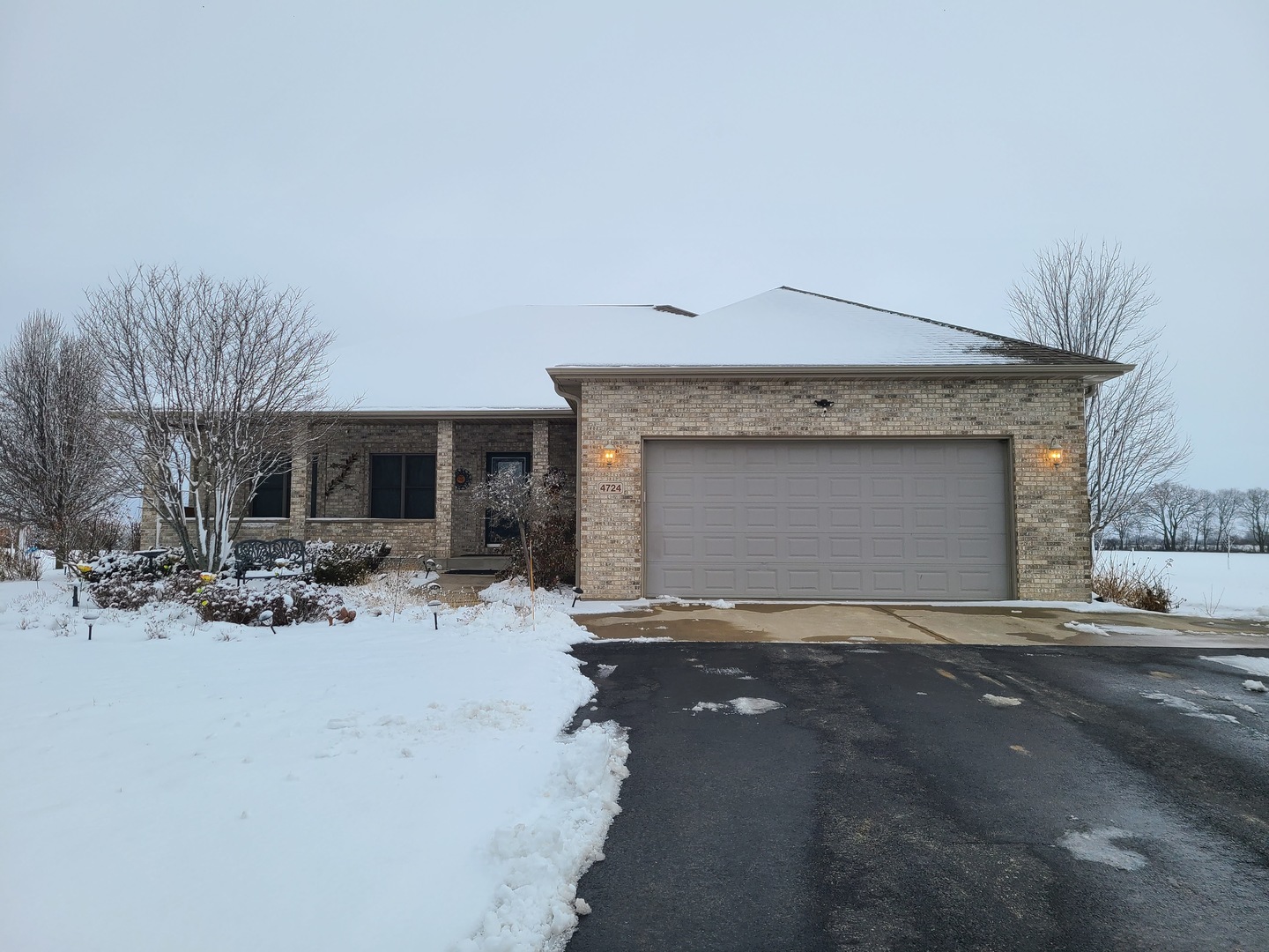 4724 South Skare Road Rochelle, IL 61068 - Photo 3 of 33 a view of a house with a outdoor space