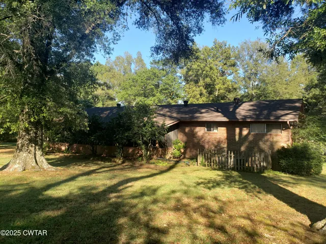 a view of outdoor space with trees