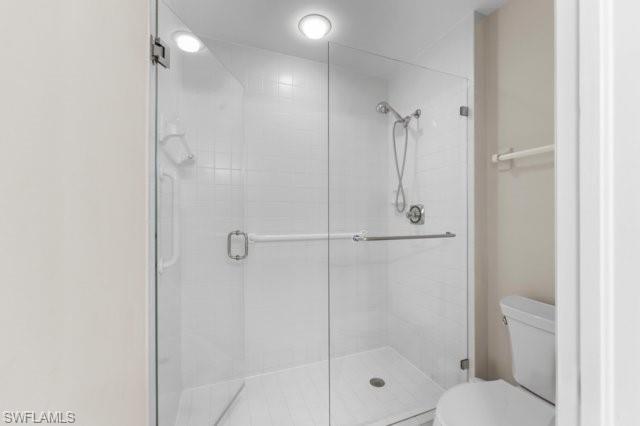 6573 Marissa Loop, Unit 105 Naples, FL 34108 - Photo 21 of 42 shower in primary bath