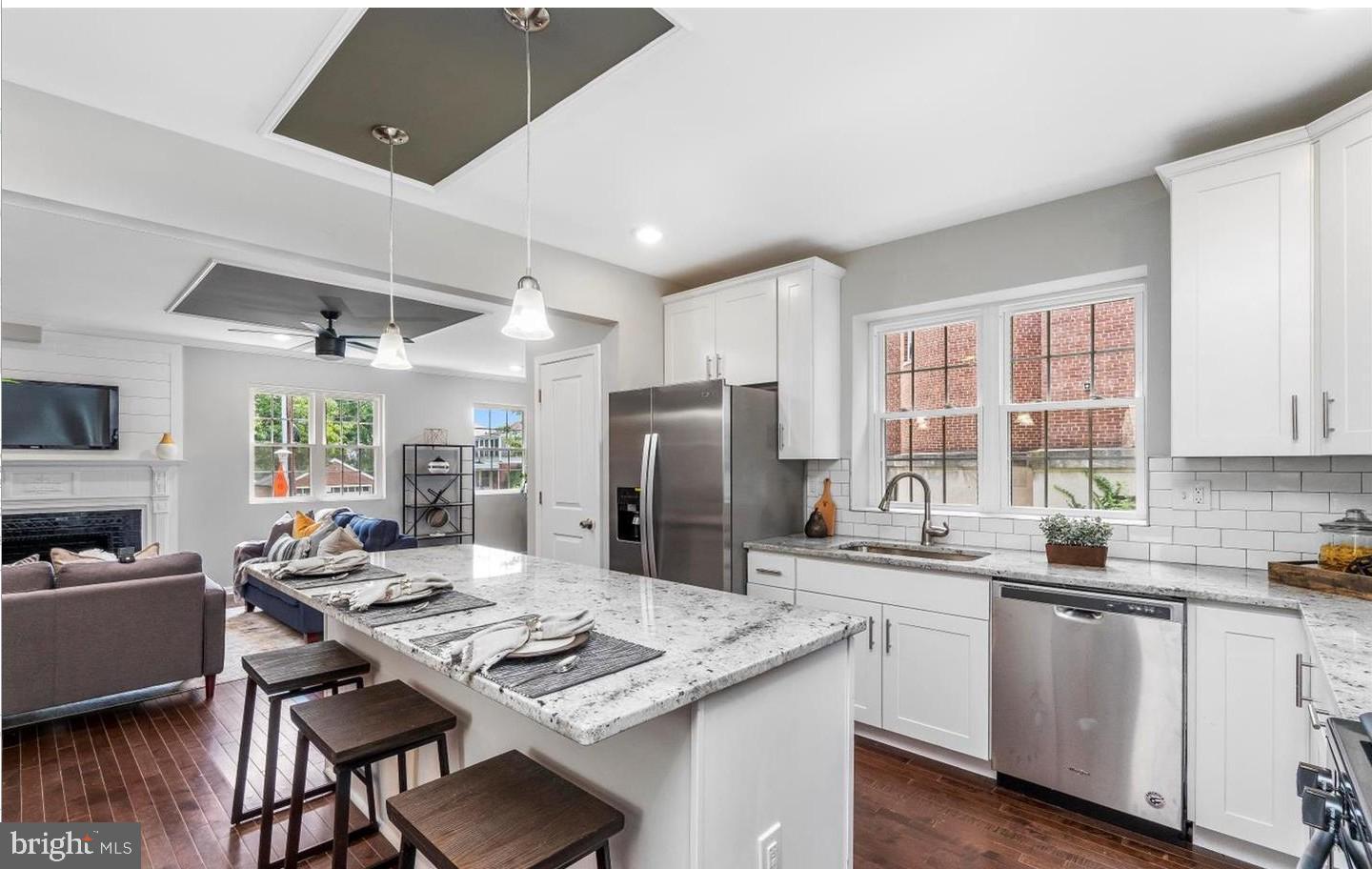 3400 Dennlyn Road Baltimore, MD 21215 - Photo 12 of 32 Modern kitchen with elegant finishes.