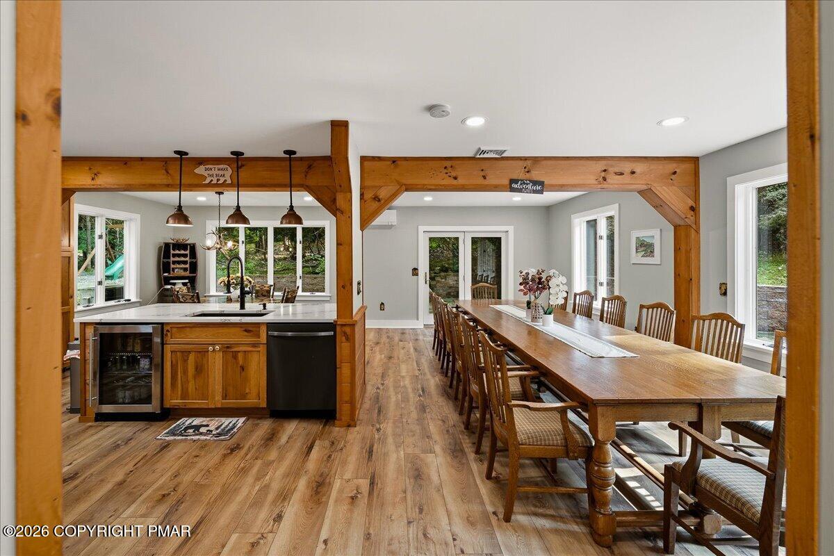 360 Babbling Brook Road Scotrun, PA 18355 - Photo 10 of 46 Dining Room/ Kitchen